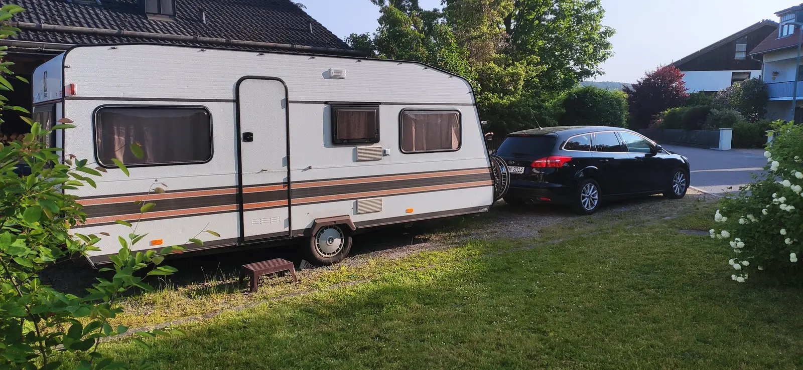 In Erinnerung an unseren alten Wohnwagen