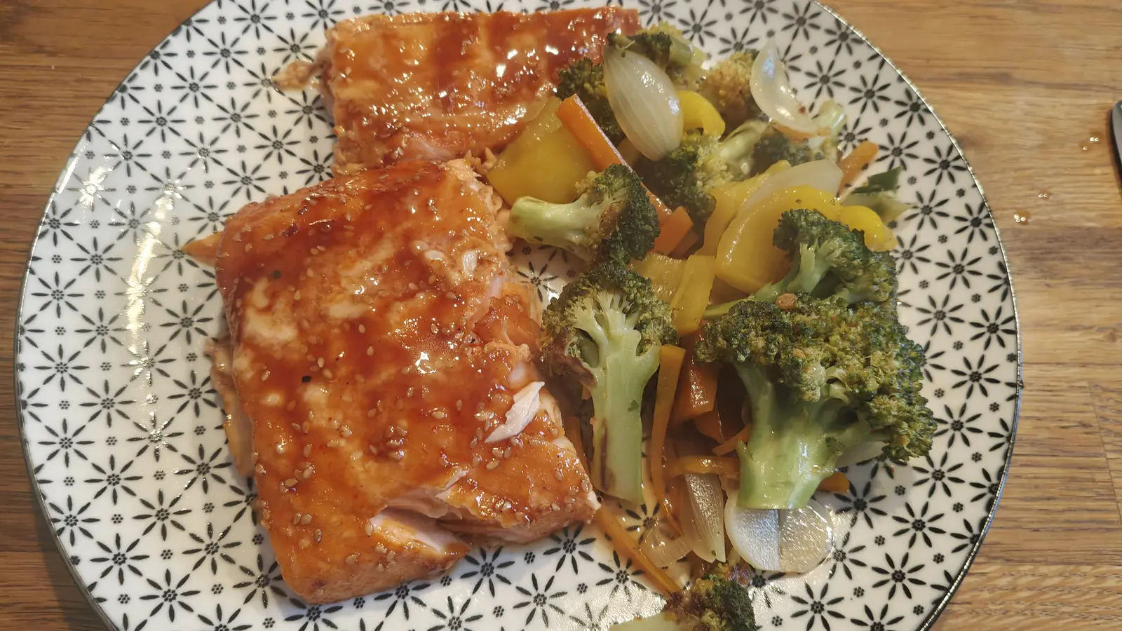 Lachs vom Smoker